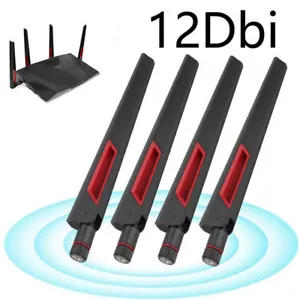12dbi Wifi Antena Router AC88U ASUS 8Dbi do RT-AC68U EX6200 AC15 AC3200 AC66U - Zdjęcie 1 z 13