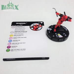 Heroclix X-Men: The Animated Series set Deadpool #012 Common figure w/card! - Picture 1 of 1