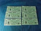 6+Orig+UNUSED+Apr+5++1940+GONE+WITH+The+WIND+Movie+TICKETS+Different+SEATS