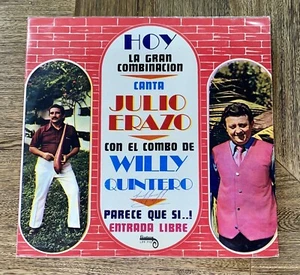 Julio Erazo Con El Combo De Willy Quintero - Me Llevo Tus Besos -salsa Guaguanco - Picture 1 of 4