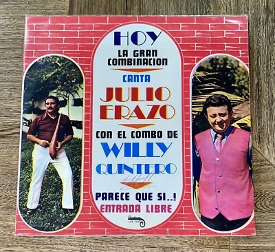 Julio Erazo Con El Combo De Willy Quintero - Me Llevo Tus Besos -salsa Guaguanco - Image 1 of 4