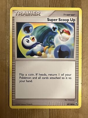 Pokemon Card: Super Scoop Up 87/100 MP Played Majestic Dawn Trainer Uncommon