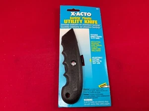 X-ACTO 3272 surgrip RETRACTABLE BLADE UTILITY KNIFE plastic handle vintage NOS - Picture 1 of 2