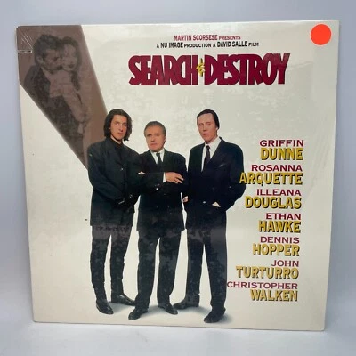 Search And Destroy Laserdisc Movie OG US 1995 Edition SEALED MINT Walken Foto 1 de 2