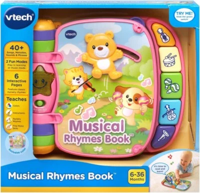 Musical Toys For Girls Baby Kids Toddlers 1 2 3 Year Old Learning & Educational - Image 1 of 4