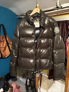 Moncler Everest Brown Big Patch Rare 2 Medium Hood - Picture 1 of 22