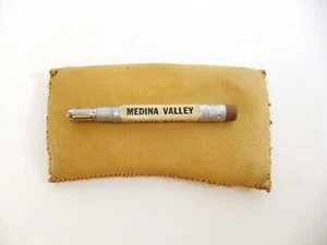 MEDINA VALLEY State Bank Devine Texas Advertising Bullet Pencil - Picture 1 of 12