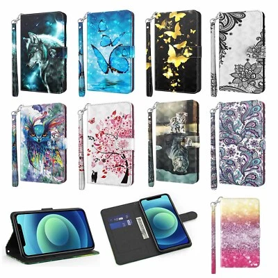 For Oneplus 7T 7 Pro 8 8 Pro 10T 11 10 Pro Magnetic Flip Case Wallet Stand Cover - Image 1 of 4