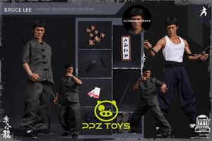 Action Figure Bruce Lee 1/6 777Toys FT014 da collezione - Foto 1 di 9