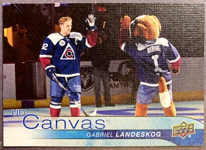 2016-17 Upper Deck Canvas #C24 Gabriel Landeskog Colorado Avalanche - Picture 1 of 1