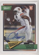 2018 Classics Rookies Significant Signatures /99 Carlton Davis Rookie Auto RC