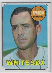1969 TOPPS LUIS APARICIO CARD #75 CHICAGO WHITE SOX - Picture 1 of 2
