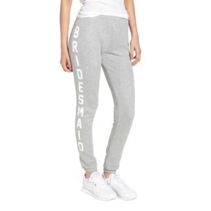 Wildfox Bridesmaid Knox Sweatpants Bottoms Grey ( S ) - Picture 1 of 2