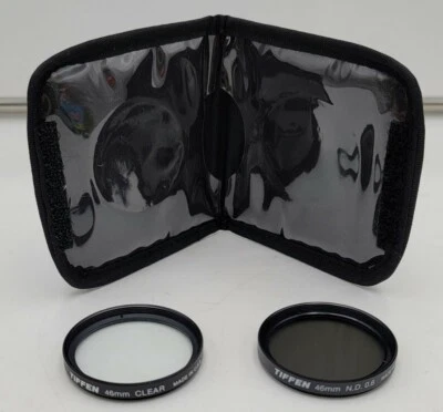 Tiffen 46mm ND 0.6 and Clear Filters - Image 1 of 2