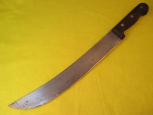 Linder & Co. 12,25 Zoll Kohlenstoffstahl Metzgermesser - Bild 1 von 11