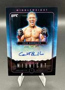 2024 Topps Midnight UFC Caio Borralho Autogrammkarte #SM-CBO MMA Autogramm - Bild 1 von 2