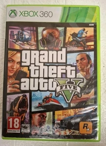 Grand Theft Auto V 5 Xbox 360 Five with Manual & Map 2 Discs UK FREEPOST - Picture 1 of 11