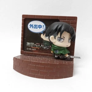 Attack on TItan x NISSIN JP Exclusive Chibi Figure Memo Stand LEVI ACKERMAN - Picture 1 of 10
