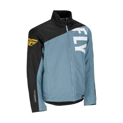 Chaqueta de moto de nieve aislante Fly Racing Aurora - azul/amarillo - 470-4124 Foto 1 de 4