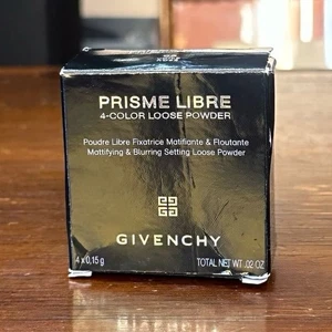 Givenchy Prisme Libre Loose Setting Powder In 03 Voile Rose 4-Color Sampler Set - Picture 1 of 2
