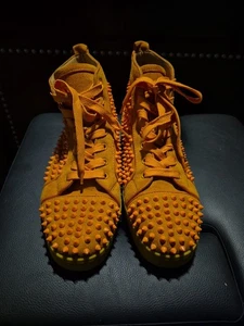 Christian Louboutun Herren Peach Ray-Spikes Schuhe Größe 47 (US 14)  - Bild 1 von 8