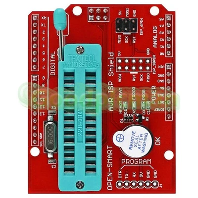 AVR ISP Shield Burning Burn Bootloader Programmer for Arduino R3 NEW - Image 1 of 4