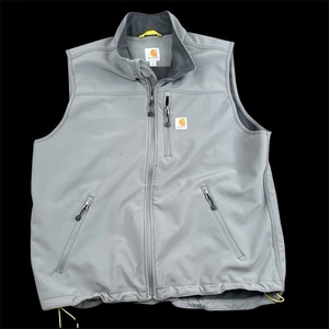 Carhartt Weste Herren Gr. XL schwarz Denwood Softshell Workwear Outdoor Camp Zip Fehler - Bild 1 von 17