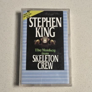 Stephen King The Monkey From Skeleton Crew Vintage Horror Cassette Audiobook - Picture 1 of 11