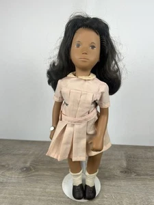 Vintage Original Brunette Early Sasha Doll W/Pink Dress - Picture 1 of 5