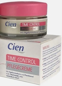CIEN 24h Time Control Moisturising Cream mit Hyaluronsäure und Panthenol 4x 50ml - Bild 1 von 6