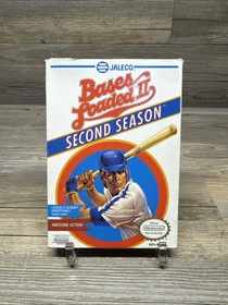 Bases Loaded II: Second Season NES Nintendo Complete CIB Tested