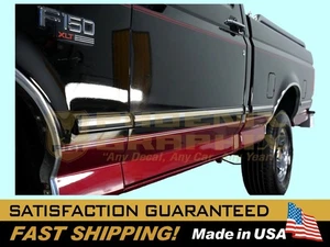1994 1995 1996 1997 Ford F150 F250 F350 Stripes Truck Lower TuTone TwoTone Decal - Picture 1 of 1