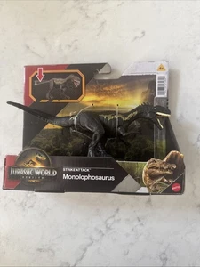Jurassic World Rebirth MONOLOPHOSAURUS Strike Attack Dinosaur Action Figure 🆕 - Picture 1 of 2