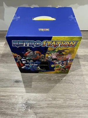 New CAPCOM TRON RETRO STATION Game Console Limited 10 Titles New Sealed - Image 1 of 4