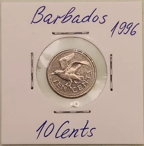 Barbados coin, 10 Cents, 1996 - Picture 1 of 2