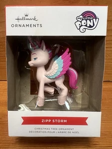 Zipp Storm My Little Pony Hallmark Red Box 2022 Red Box Christmas Tree Ornament - Picture 1 of 3
