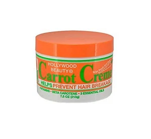 Hollywood Beauty Creme, Carrot, White , 7.5 Ounce - Picture 1 of 1