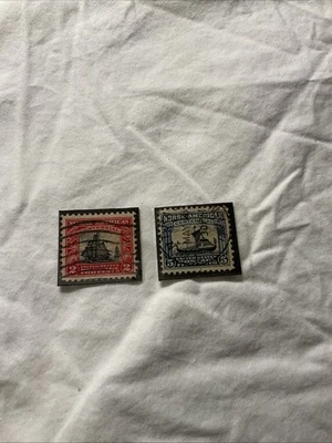 U.S.-(-1925-)-Scott # 620-621-lot Of -Stamps-USED-#11 - Image 1 of 3