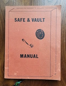1970 Safe and Vault Manual Desert Publications (includes Decoder Sheet) - Picture 1 of 11