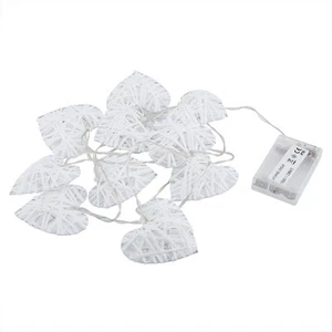 2.5 Meters 10 Heart-shaped Vines Flexible Romantic And Warm Home Decoration - Picture 1 of 8