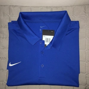 Nike Polo Uomo Dry Franchise Blu Taglia XXL - Foto 1 di 10