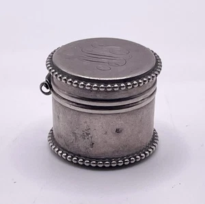 Sterling Silver La Pierre Chantelaine Thimble Case c.1900 - Picture 1 of 6