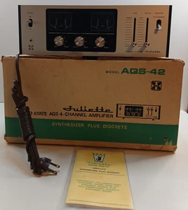 VTG Juliette Model AGS-42 Channel Amplifier, Synthesizer Plus Discrete UNTESTED - Picture 1 of 20