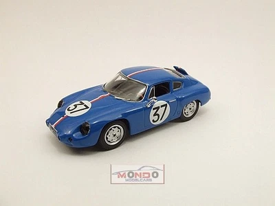 1:43 BEST Porsche 1600Gs Abarth #37 24H Le Mans 1961 Buchet Monneret Blue BE9404 - Image 1 of 2