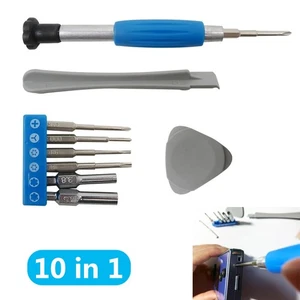 10 in 1 Triwing Screwdriver Repair Tool Kit for Nintendo NES SNES N64 - Picture 1 of 6