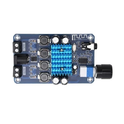 80mm Digital Power Amplifier Board Class D Bluetooth 50W*2 Audio - Image 1 of 4