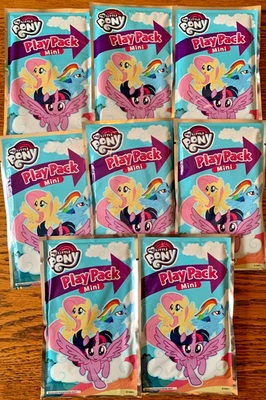 Bendon NEW My Little Pony 8 Mini Play Packs - PARTY FAVORS OR STOCKING STUFFERS - Imagem 1 de 4