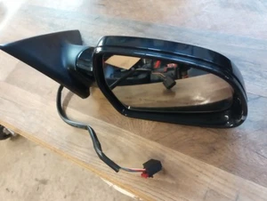 Espejo retrovisor puerta lateral derecho Audi A5 2008-2014 6 hilos negro - Imagen 1 de 8