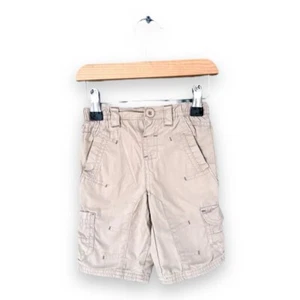 Baby Boys Next Beige 100% Cotton Lined Cargo Trousers Age 0-3 months - Picture 1 of 3