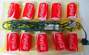 10-Light Coca-Cola® Can Light Set - Picture 1 of 3
